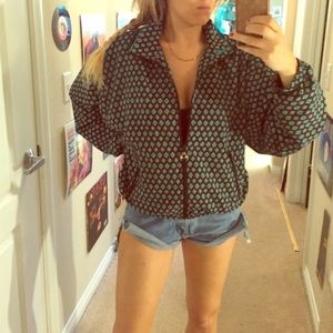 𝅺rare Vintage Ellesse lined jacket pocket retro 90s